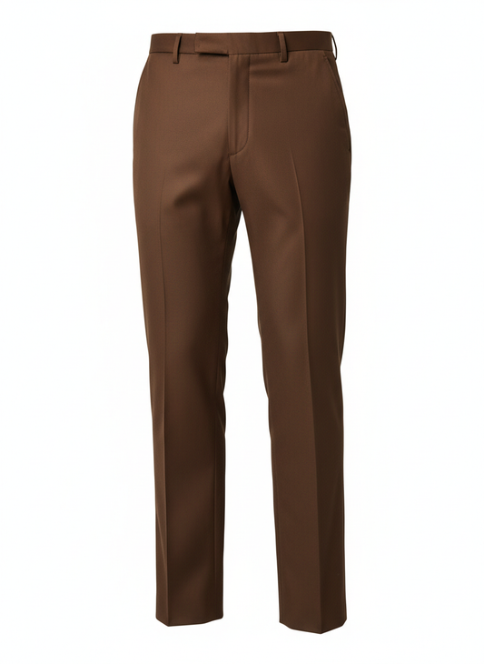 Straight Leg Pressed Crease Formal Pants